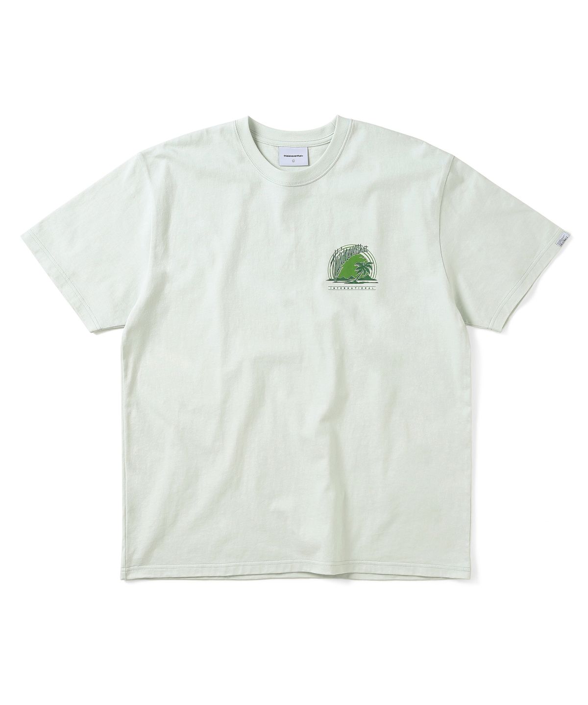 디스이즈네버댓(THISISNEVERTHAT) (SS22) Palm Tree Tee Pale Mint