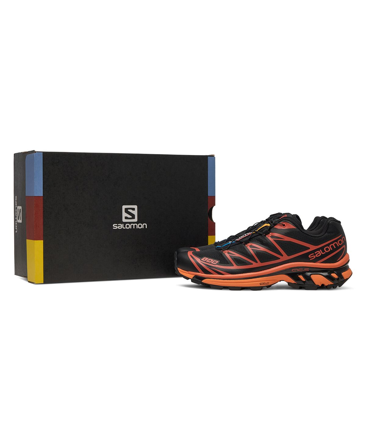살로몬(SALOMON) XT-6 - 블랙:마그넷:바이브런트 오렌지 / L41620300
