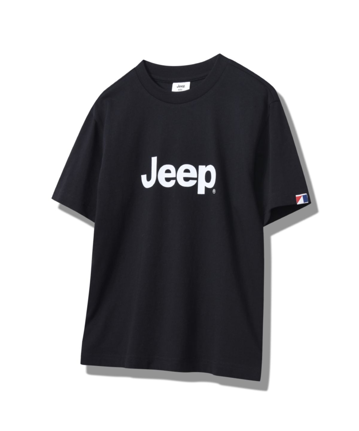 지프키즈(JEEPKIDS) 빅 지프로고 반팔티 (KQ5TSU091BK)