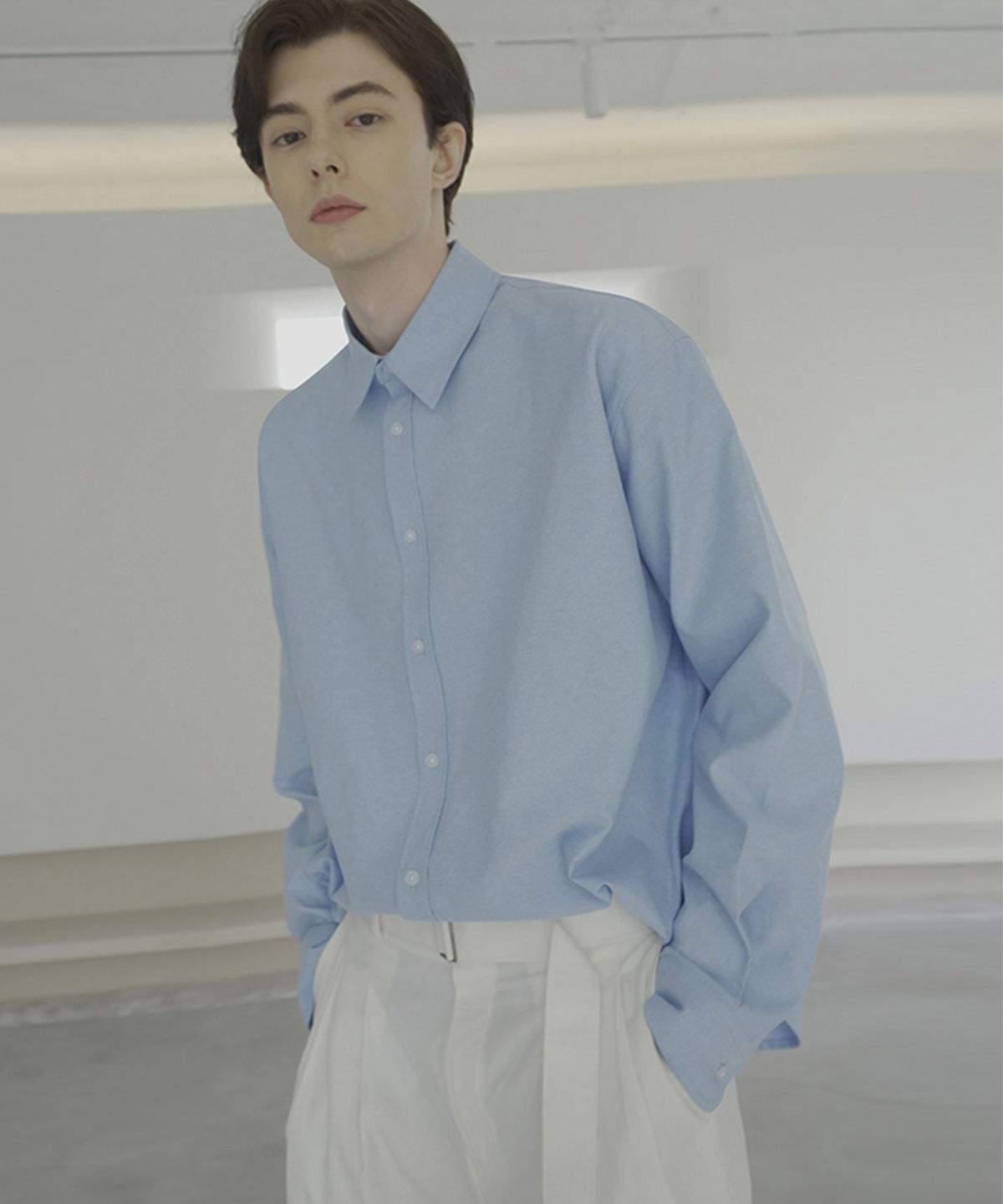 어반드레스(AVANDRESS) 솔리드 옥스포드 오버셔츠 - 11 COL