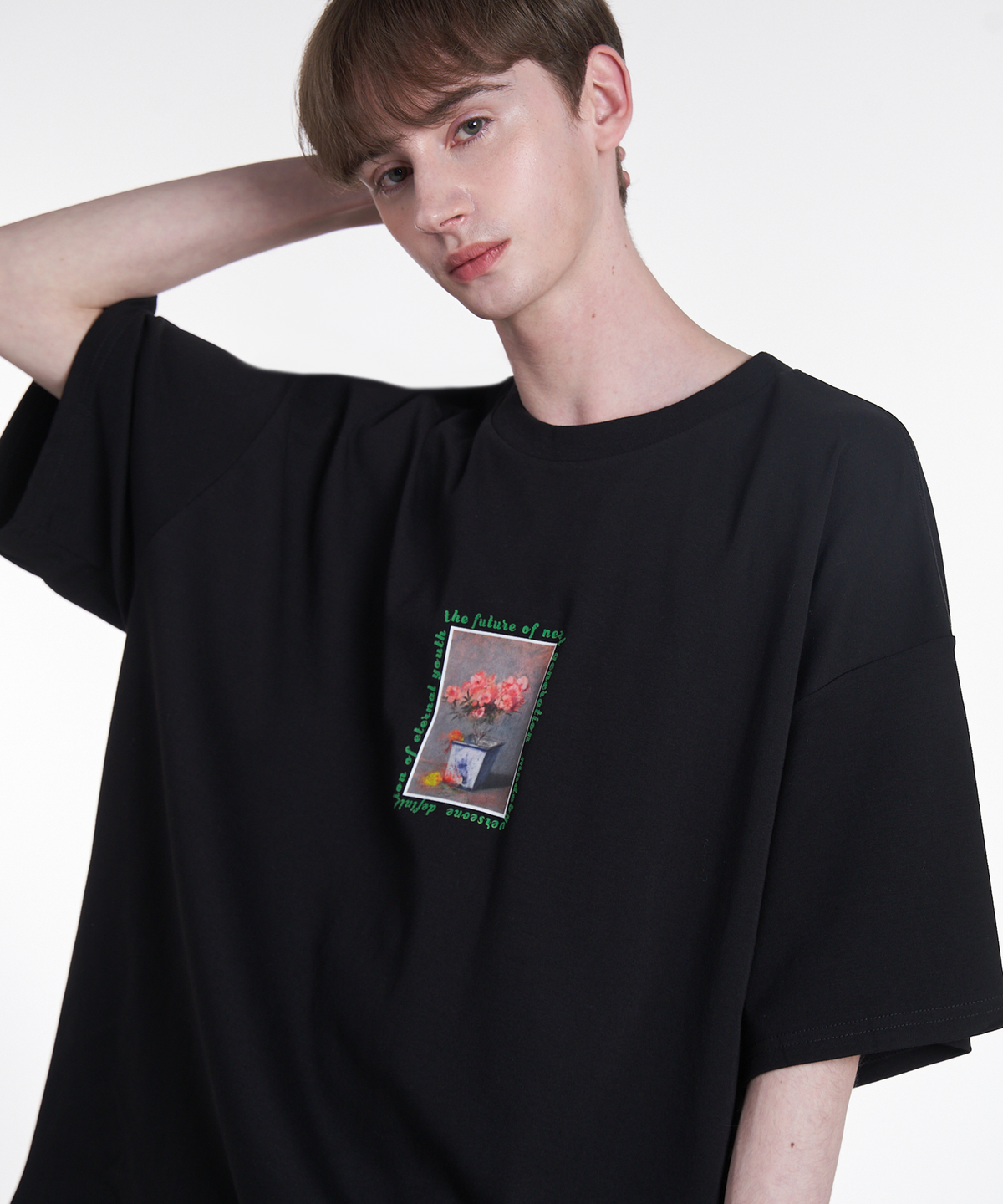 벌스원(VERSE ONE) PHOTO T-SHIRTS #1 BLACK