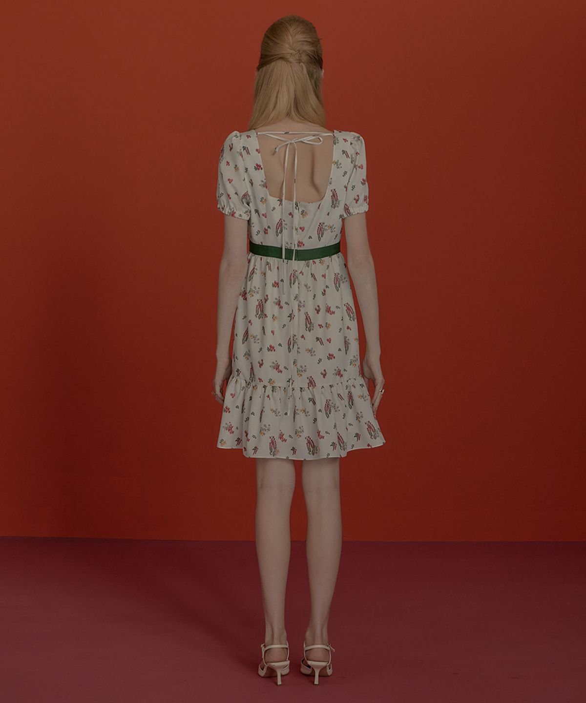 아이스가든에이오공팔(ICE GARDEN A.508) VEGGIE PRINT DRESS