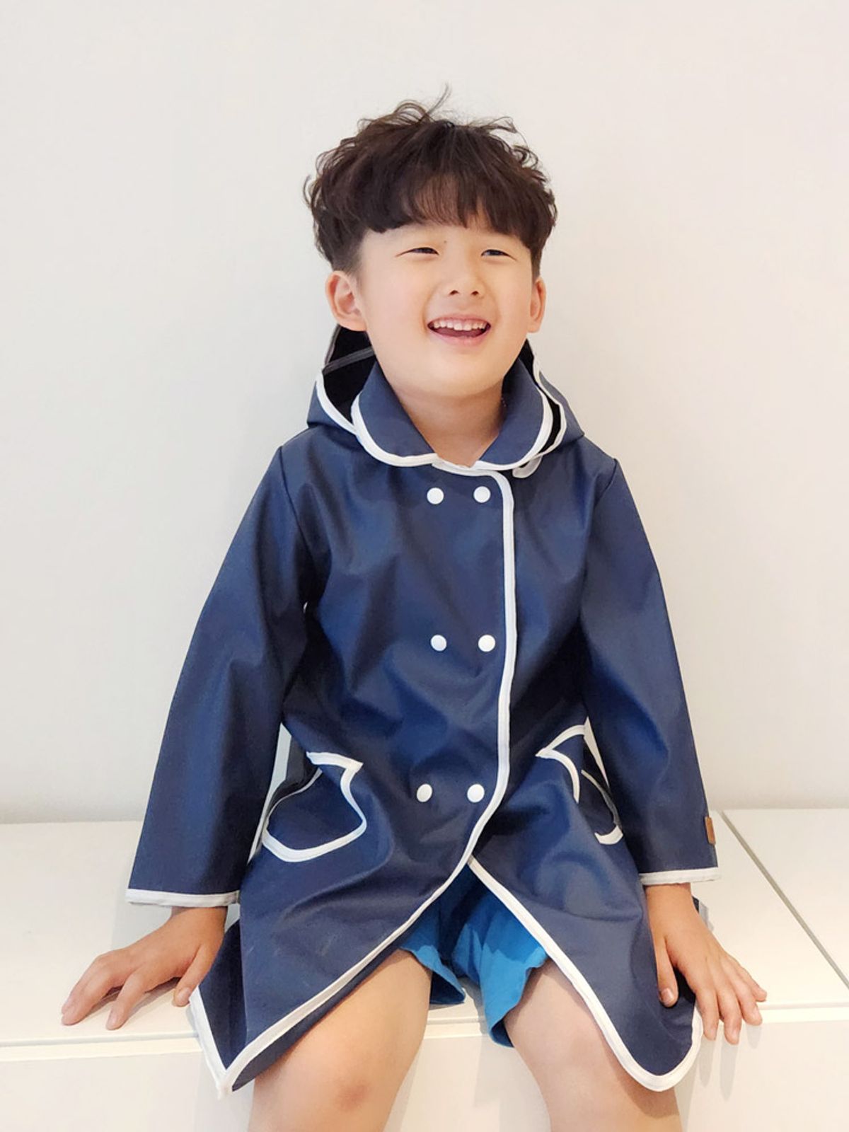 노르디코(NORDICO) 킨더우비 레인코트