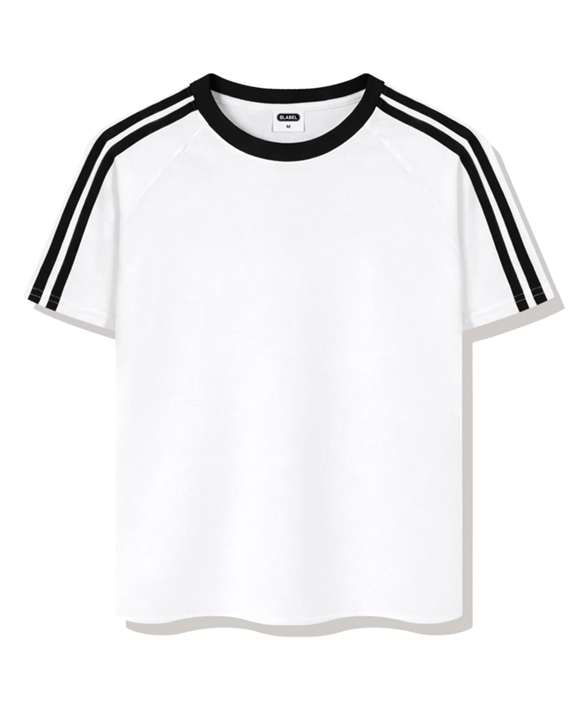 베이직라벨(BASIC LABEL) Joshua Oversized fit track short-sleeved T-shirt 4 Color [BLSE_3001]