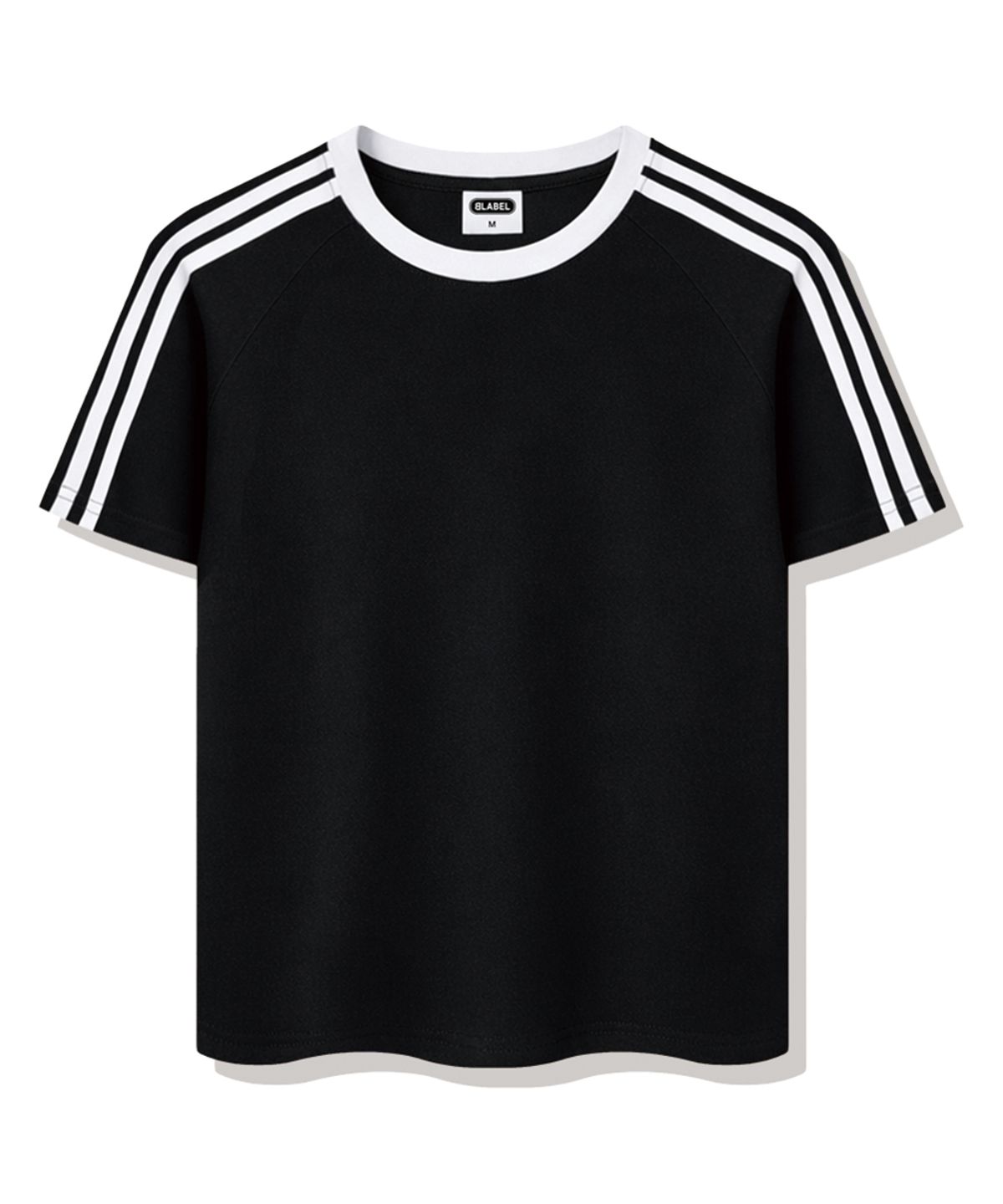 베이직라벨(BASIC LABEL) Joshua Oversized fit track short-sleeved T-shirt 4 Color [BLSE_3001]