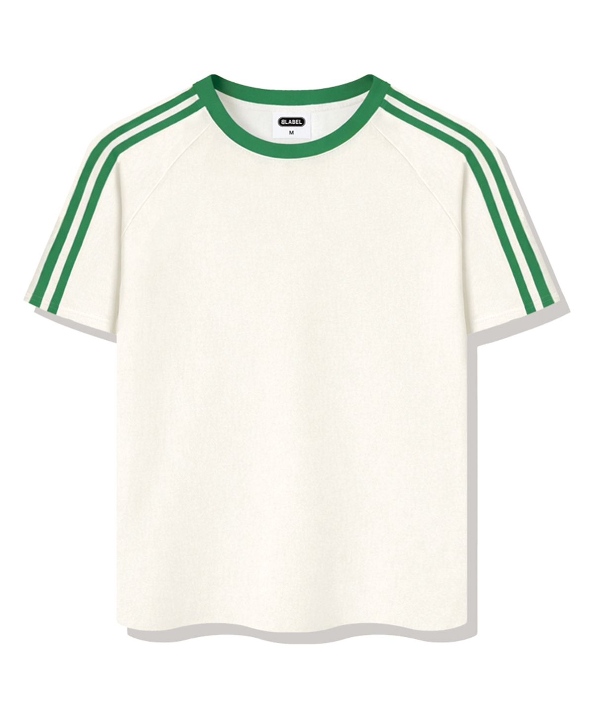 베이직라벨(BASIC LABEL) Joshua Oversized fit track short-sleeved T-shirt 4 Color [BLSE_3001]