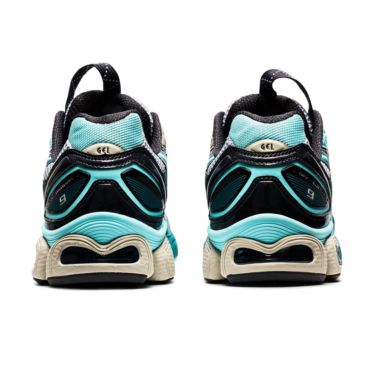아식스(ASICS) UB3-S 젤-님버스 9 - 피드몬트 그레이:아루바 블루 / 1201A442-020
