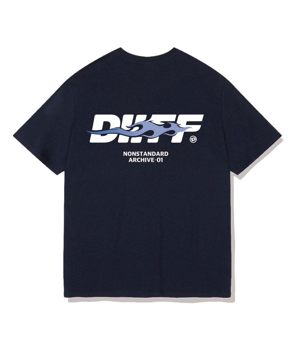 디프(DIIFF) 블레이즈 오버핏 반팔티셔츠 4 Color [DISE_1004]
