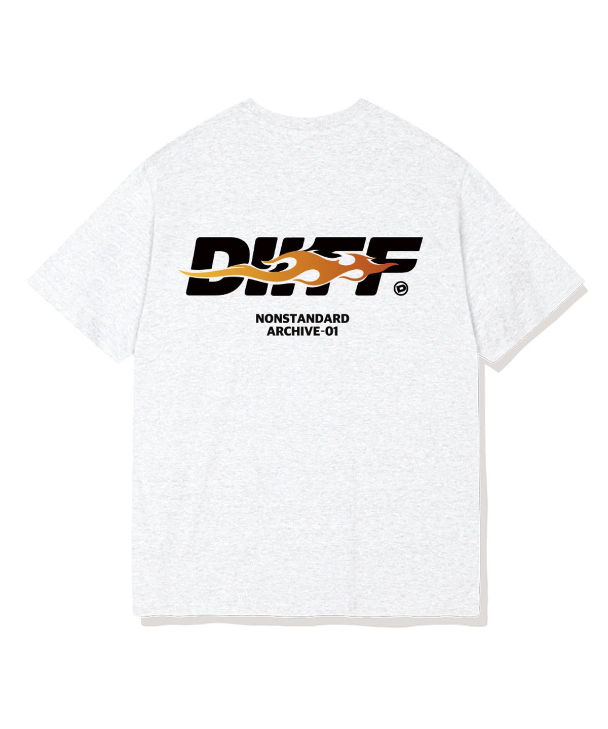 디프(DIIFF) 블레이즈 오버핏 반팔티셔츠 4 Color [DISE_1004]