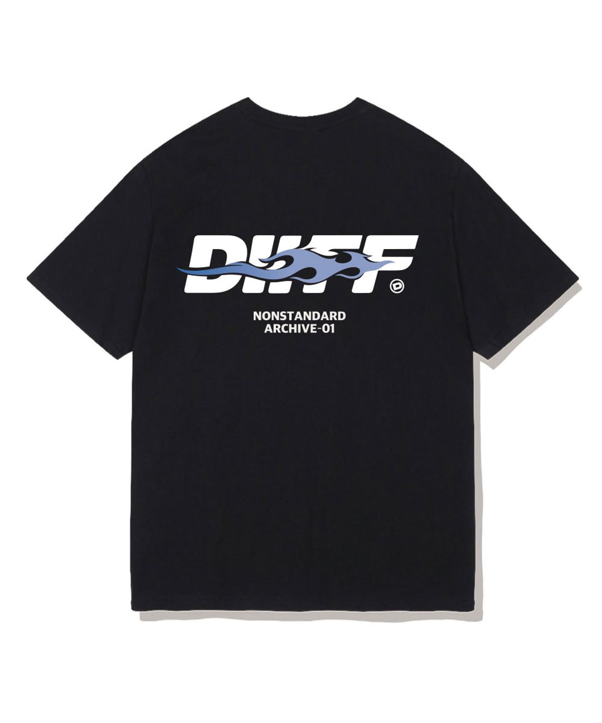 디프(DIIFF) 블레이즈 오버핏 반팔티셔츠 4 Color [DISE_1004]
