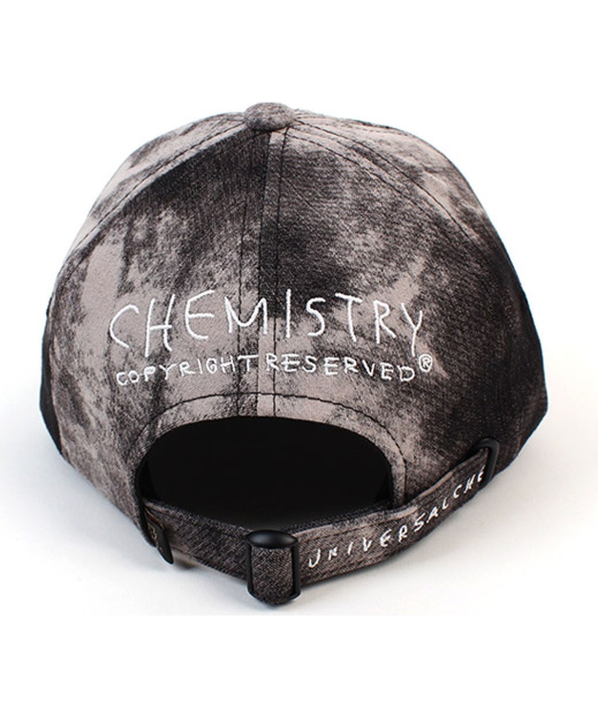 유니버셜 케미스트리(UNIVERSAL CHEMISTRY) Dyed Black Ballcap 나염볼캡