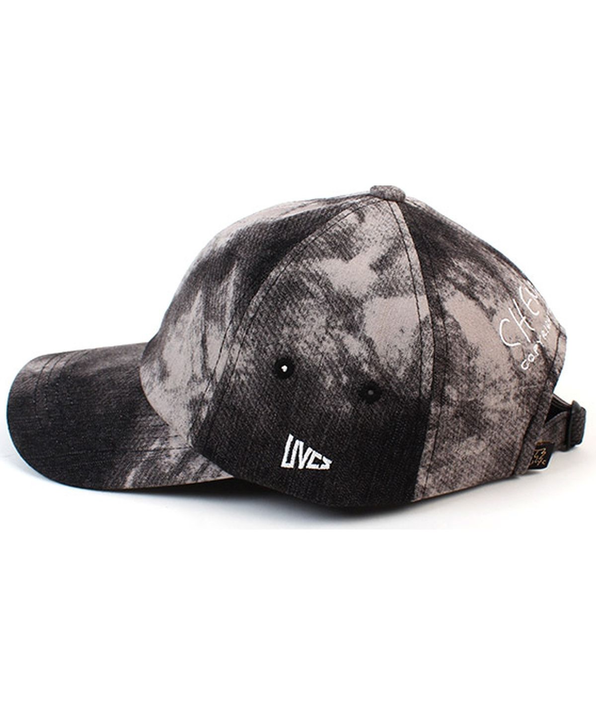 유니버셜 케미스트리(UNIVERSAL CHEMISTRY) Dyed Black Ballcap 나염볼캡