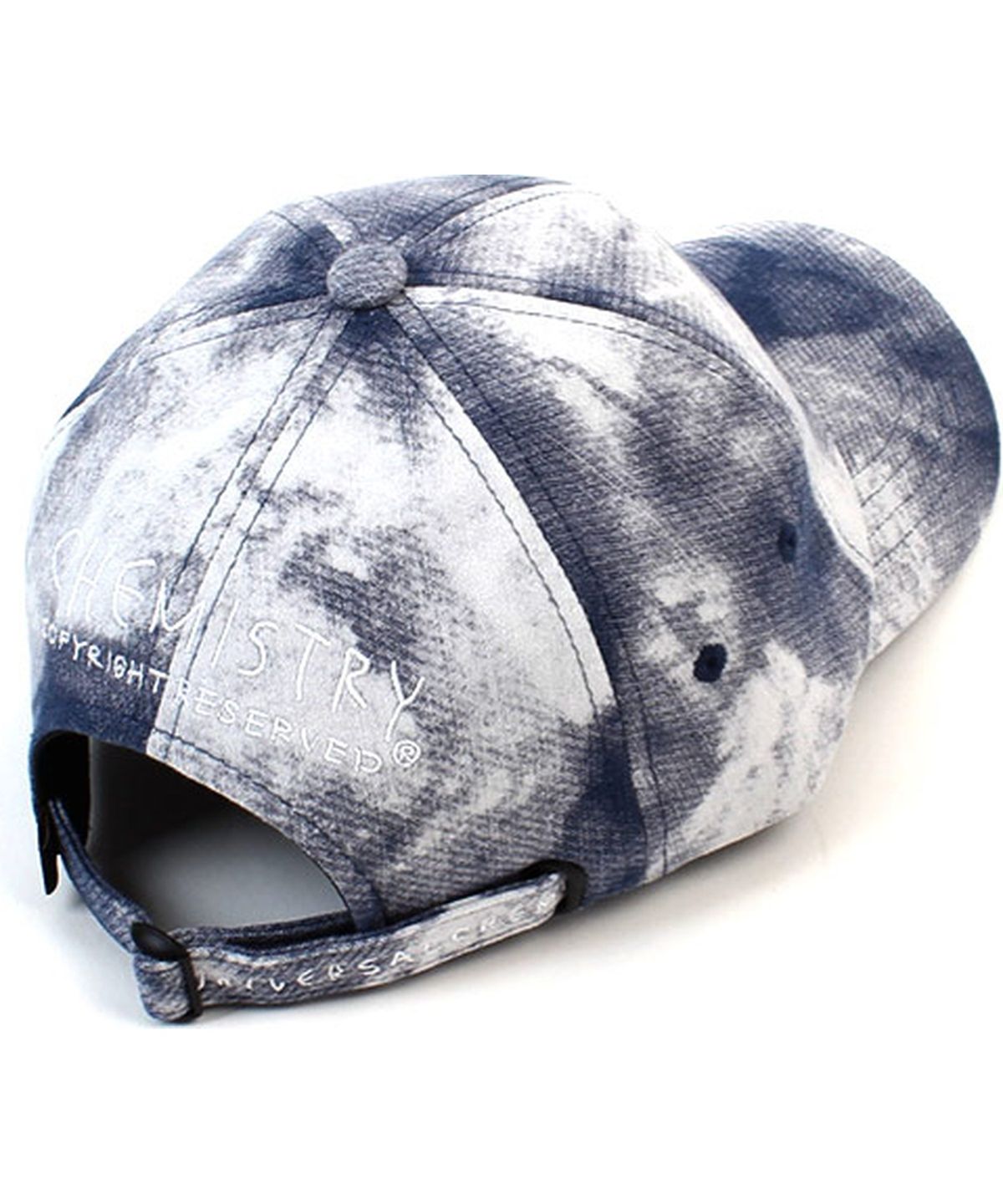 유니버셜 케미스트리(UNIVERSAL CHEMISTRY) Dyed Blue Ballcap 나염볼캡
