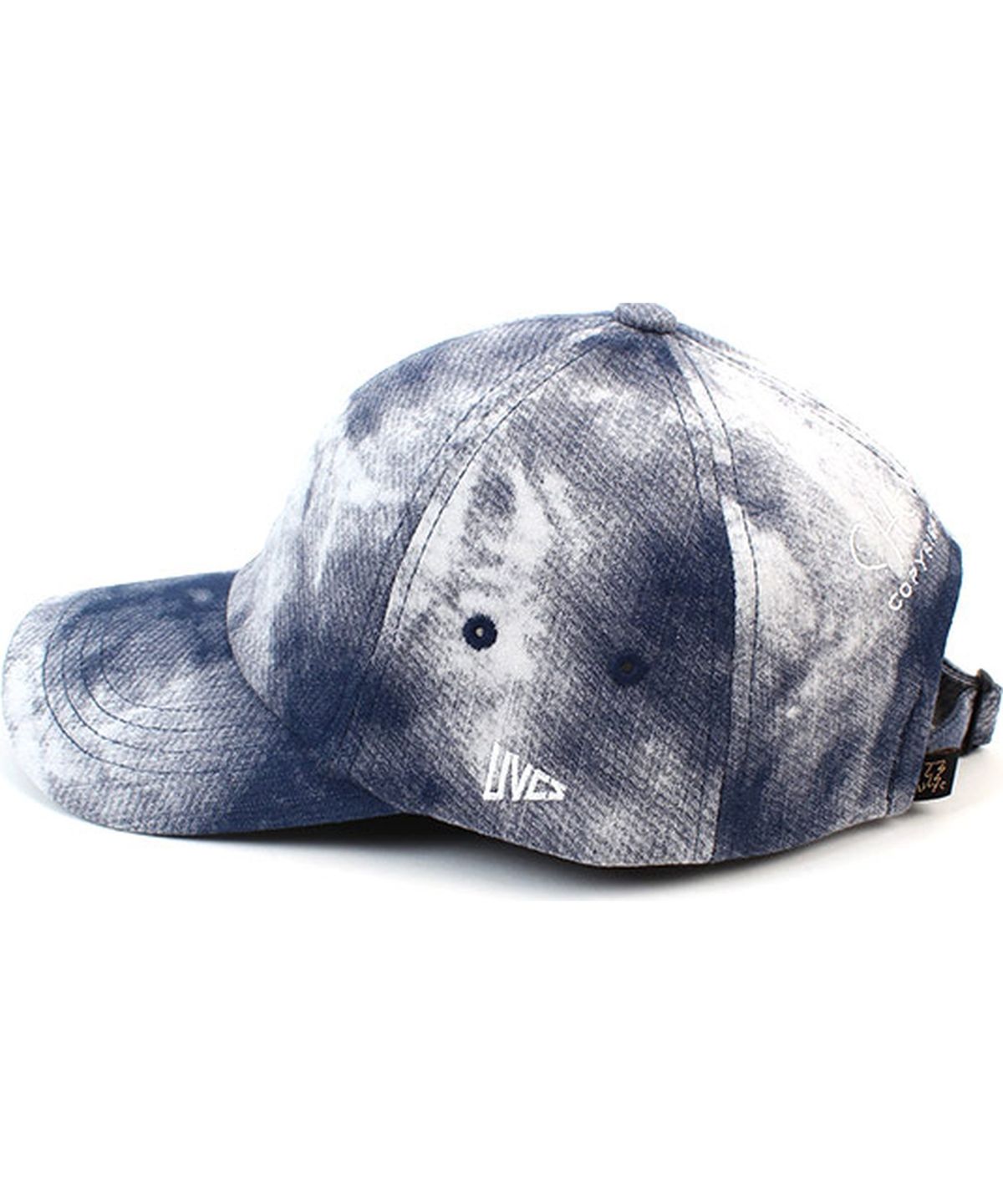 유니버셜 케미스트리(UNIVERSAL CHEMISTRY) Dyed Blue Ballcap 나염볼캡
