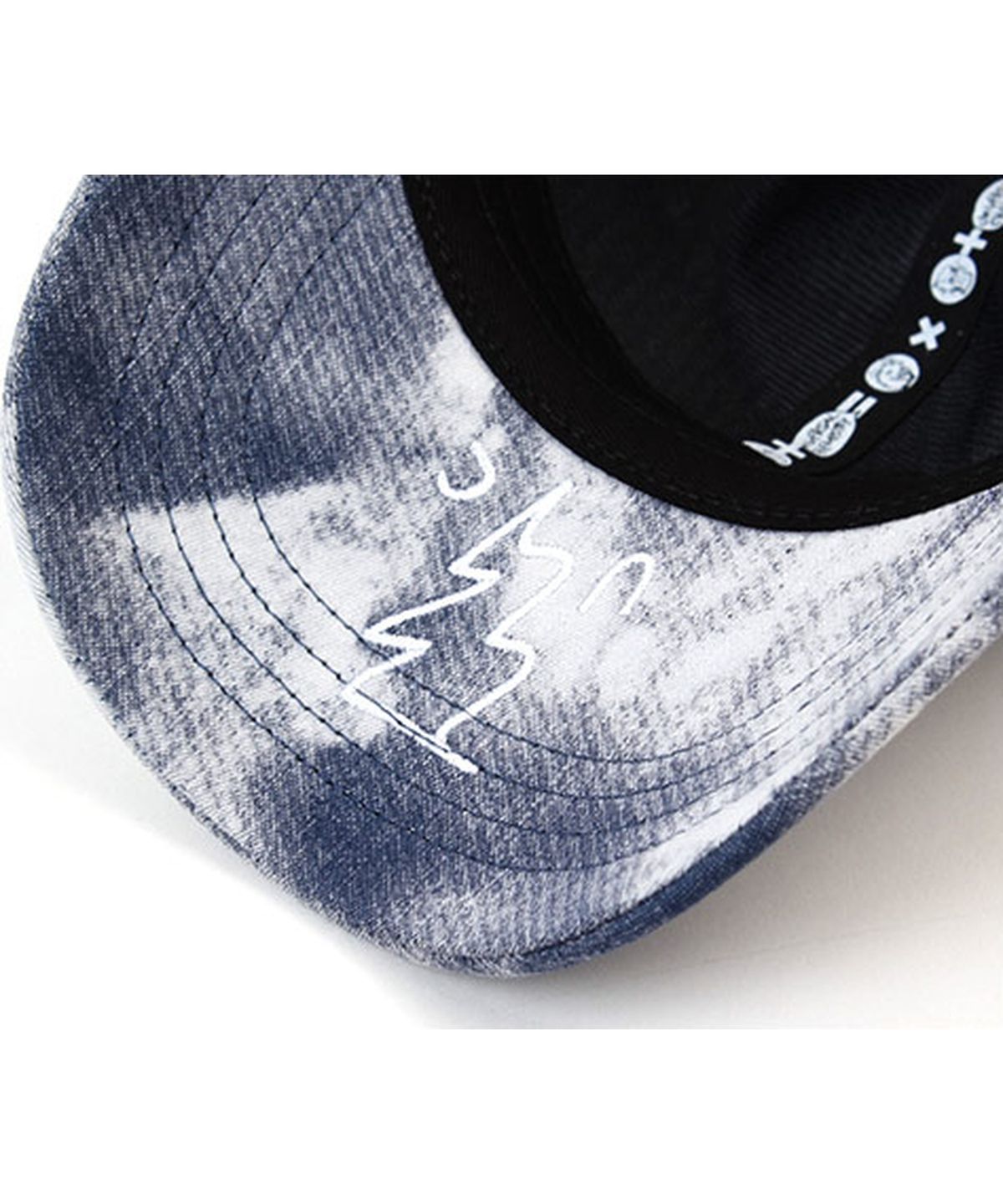 유니버셜 케미스트리(UNIVERSAL CHEMISTRY) Dyed Blue Ballcap 나염볼캡