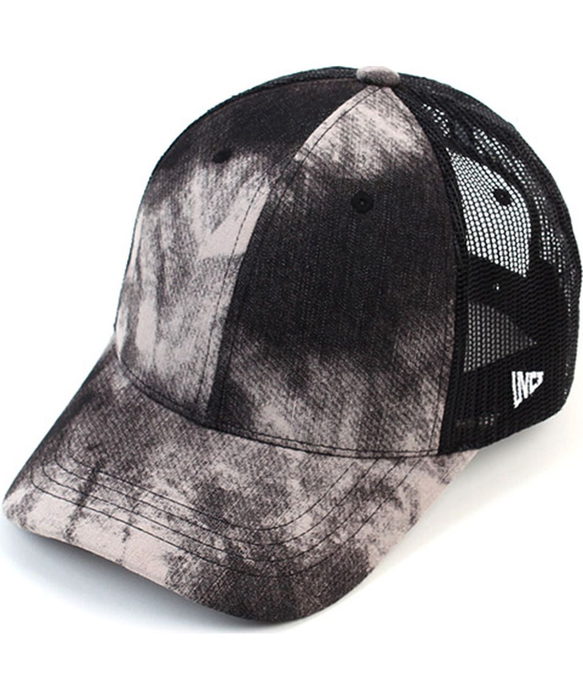 유니버셜 케미스트리(UNIVERSAL CHEMISTRY) Dyed Black Meshcap 나염매쉬캡