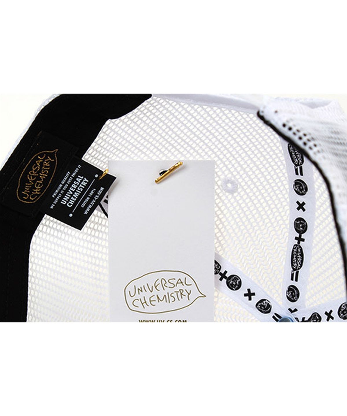 유니버셜 케미스트리(UNIVERSAL CHEMISTRY) Dyed Beige Meshcap 나염메쉬캡