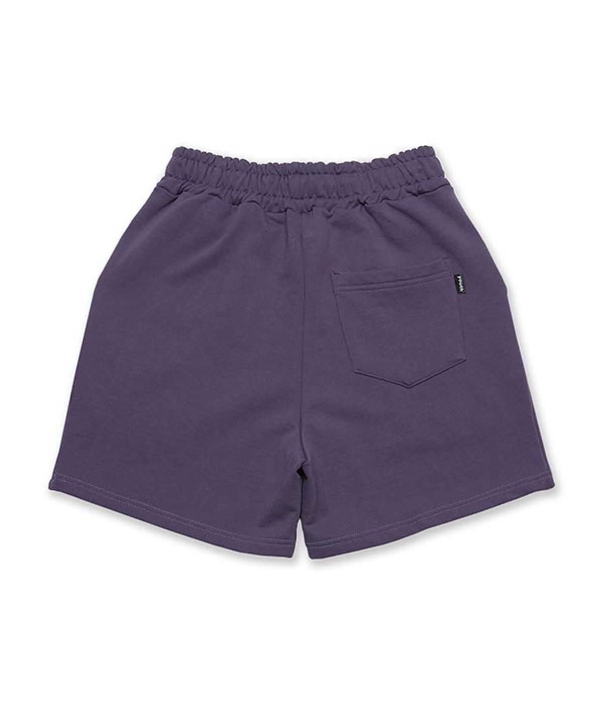유쓰배쓰(YOUTHBATH) YB LOGO BANDING SHORT_PURPLE
