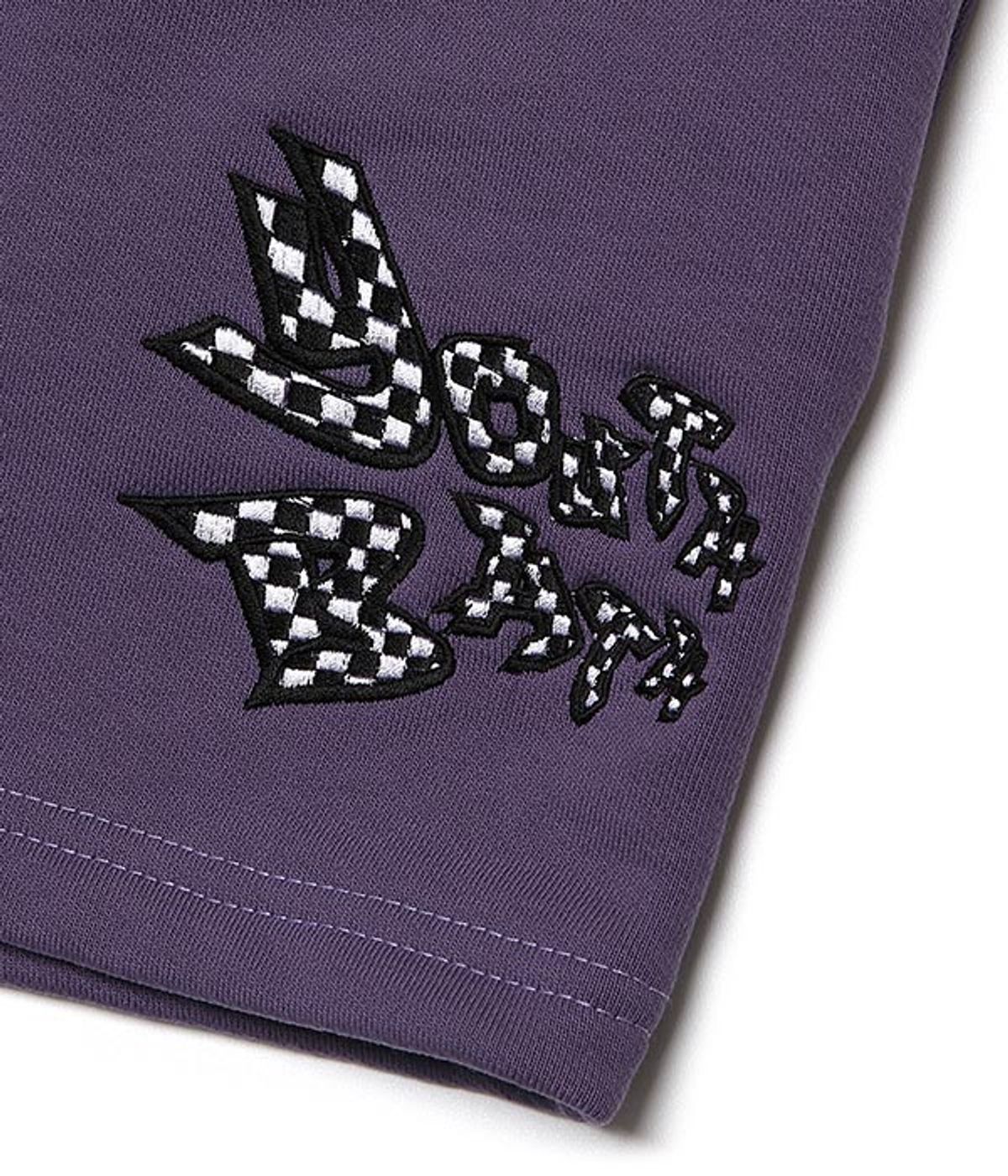 유쓰배쓰(YOUTHBATH) YB LOGO BANDING SHORT_PURPLE