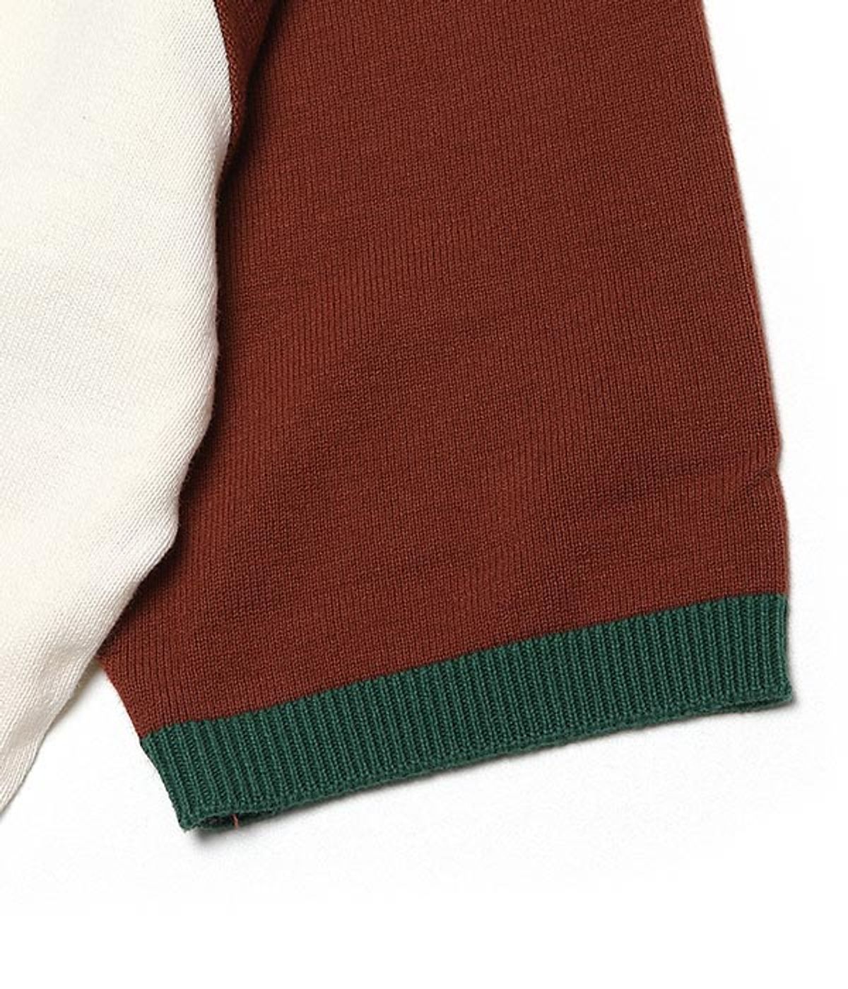 유쓰배쓰(YOUTHBATH) RAGLAN KNIT T-SHIRT_EUGENE IVORY