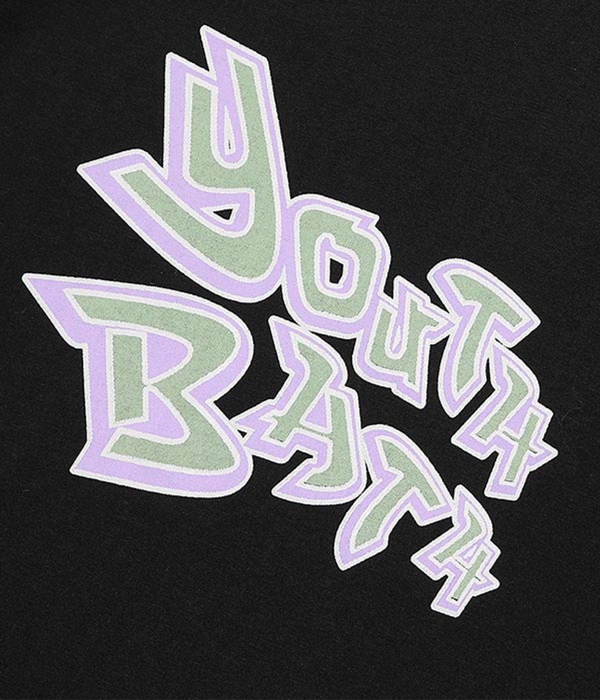 유쓰배쓰(YOUTHBATH) YB LOGO T-SHIRT_BLACK