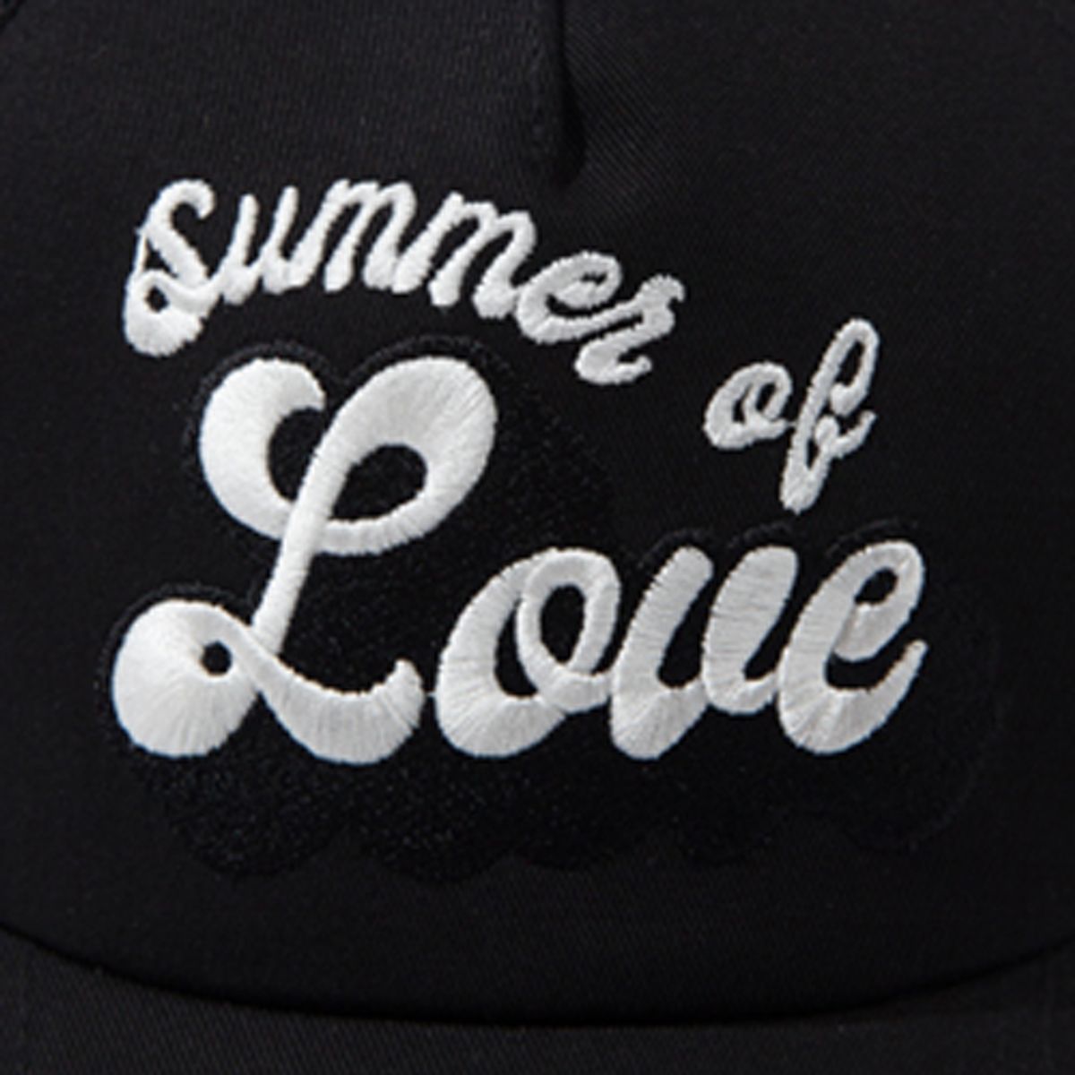 크루치(KRUCHI) SUMMER OF LOVE MESH CAP (BLACK)