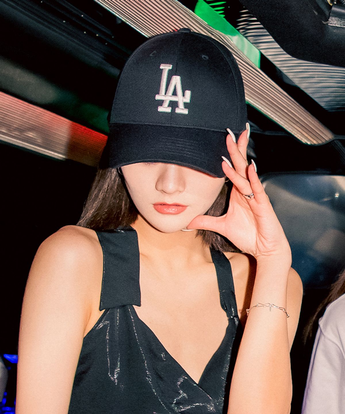 엠엘비(MLB) 뉴핏 스트럭쳐 볼캡 LA (Black)
