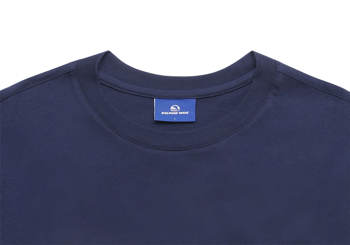 돌핀웨이브어패럴(DOLPHIN WAVE APPAREL) 돌핀 어센틱 로고 티셔츠
