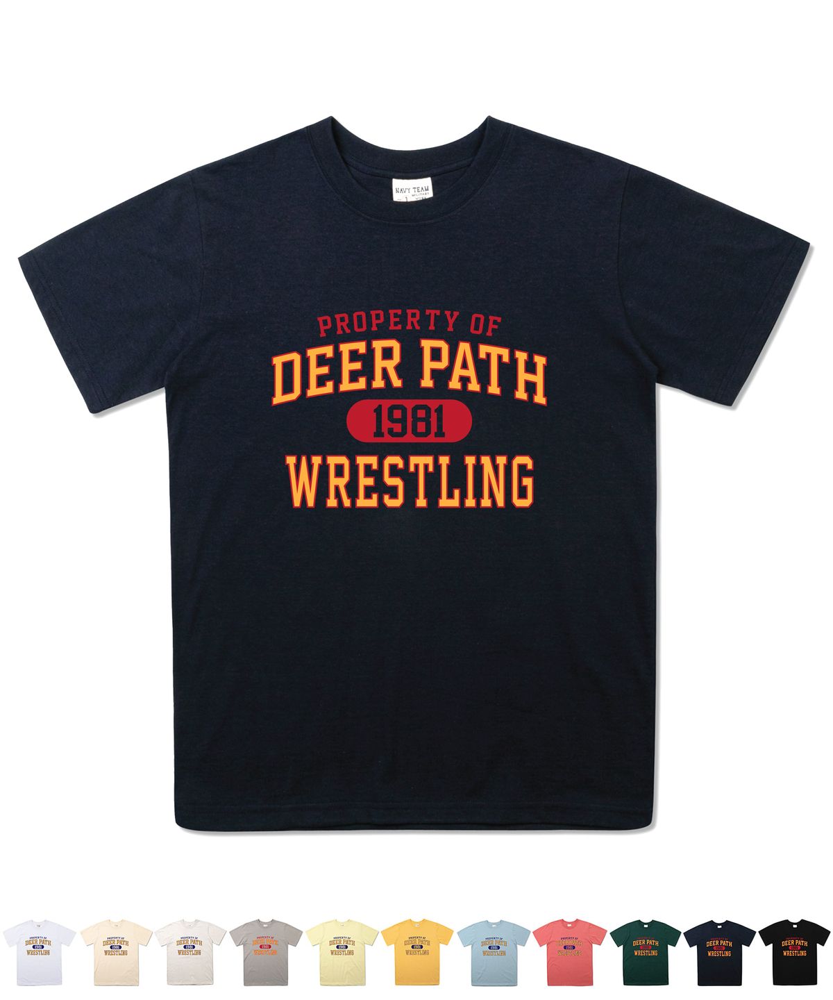 네이비팀(NAVYTEAM) NTV-PROPERTY OF DP 1981 SHORT SLEEVE