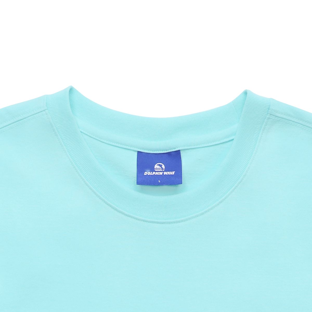 돌핀웨이브어패럴(DOLPHIN WAVE APPAREL) 돌핀 월계수 그래픽 티셔츠