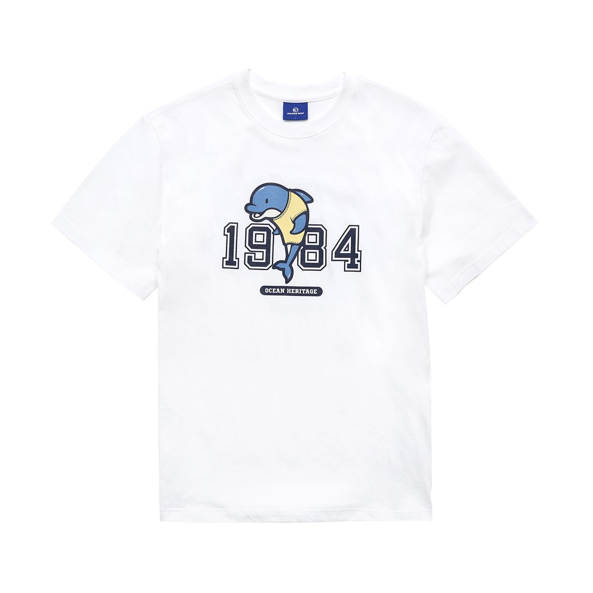 돌핀웨이브어패럴(DOLPHIN WAVE APPAREL) 돌핀 1984 그래픽 티셔츠