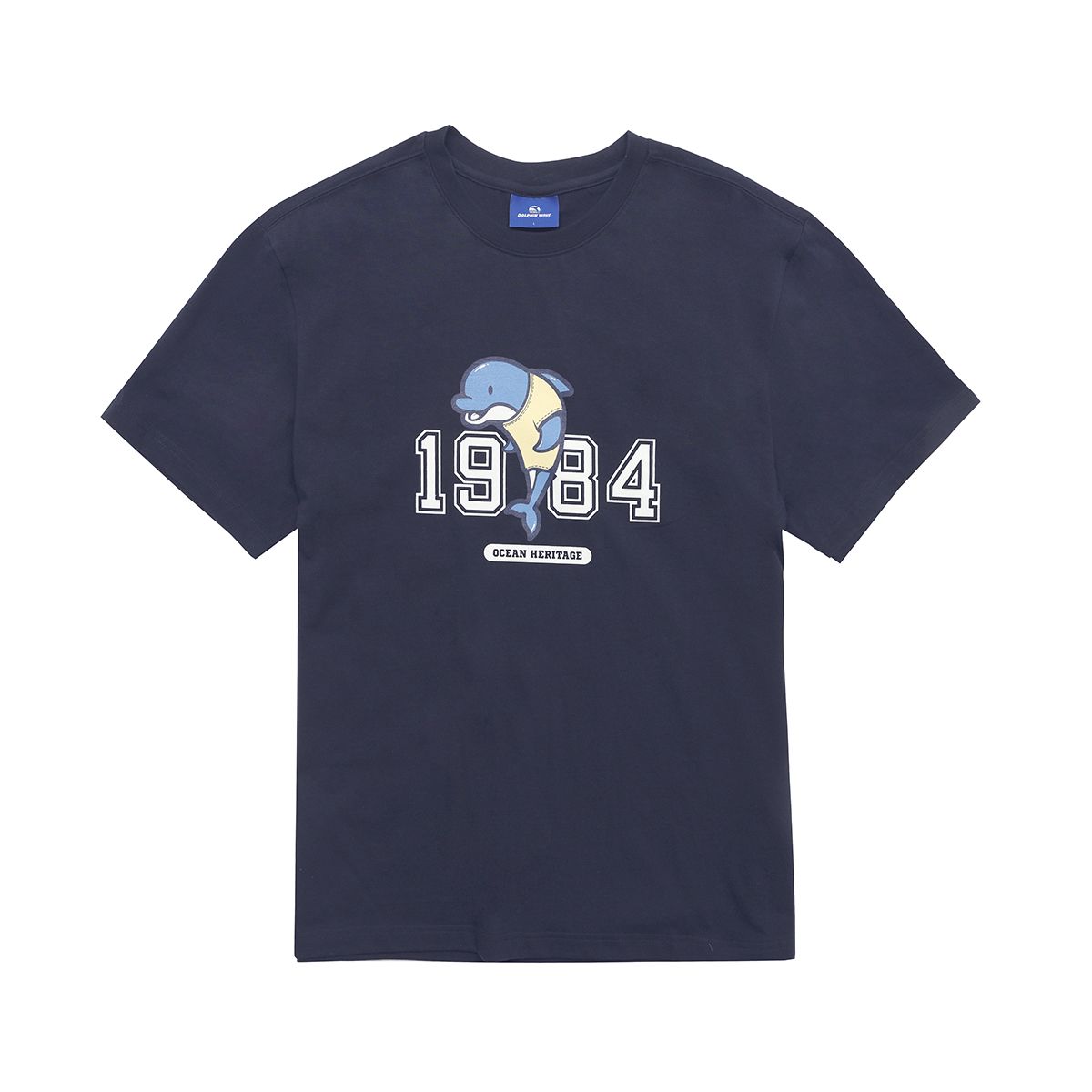돌핀웨이브어패럴(DOLPHIN WAVE APPAREL) 돌핀 1984 그래픽 티셔츠
