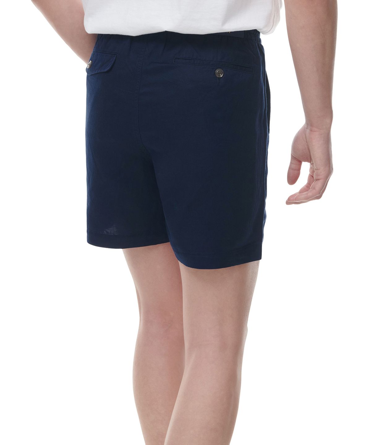 폴로 랄프 로렌(POLO RALPH LAUREN) 클래식 핏 리넨 블렌드 프렙스터 - 네이비