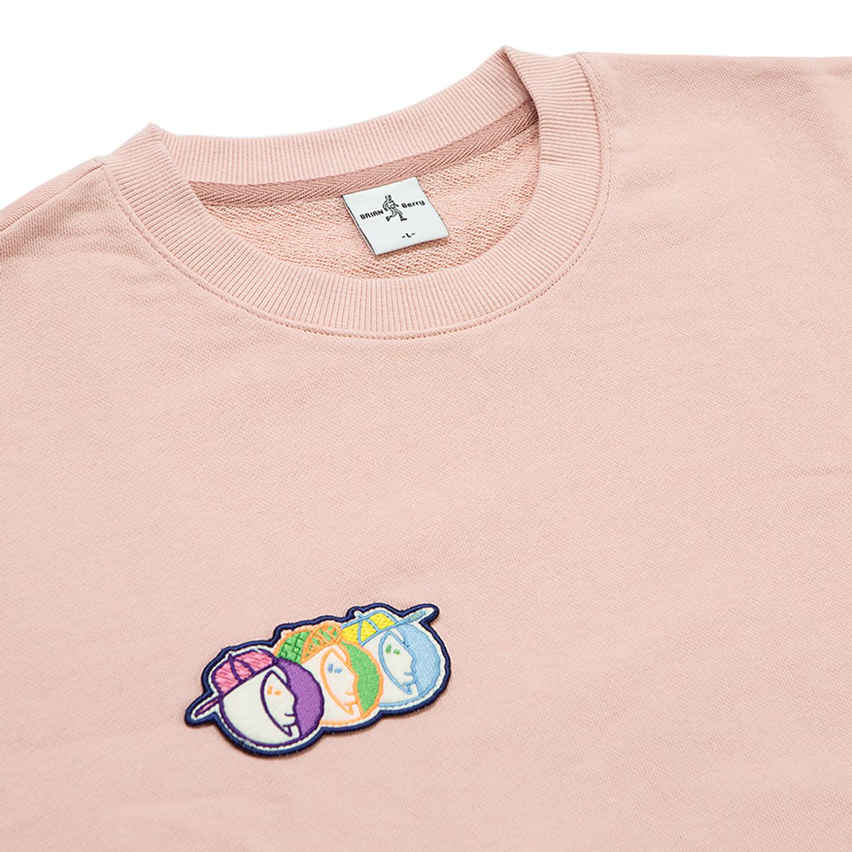 브라이언베리(BRIAN BERRY) MAGGIE LOGO MTM_LIGHT PINK