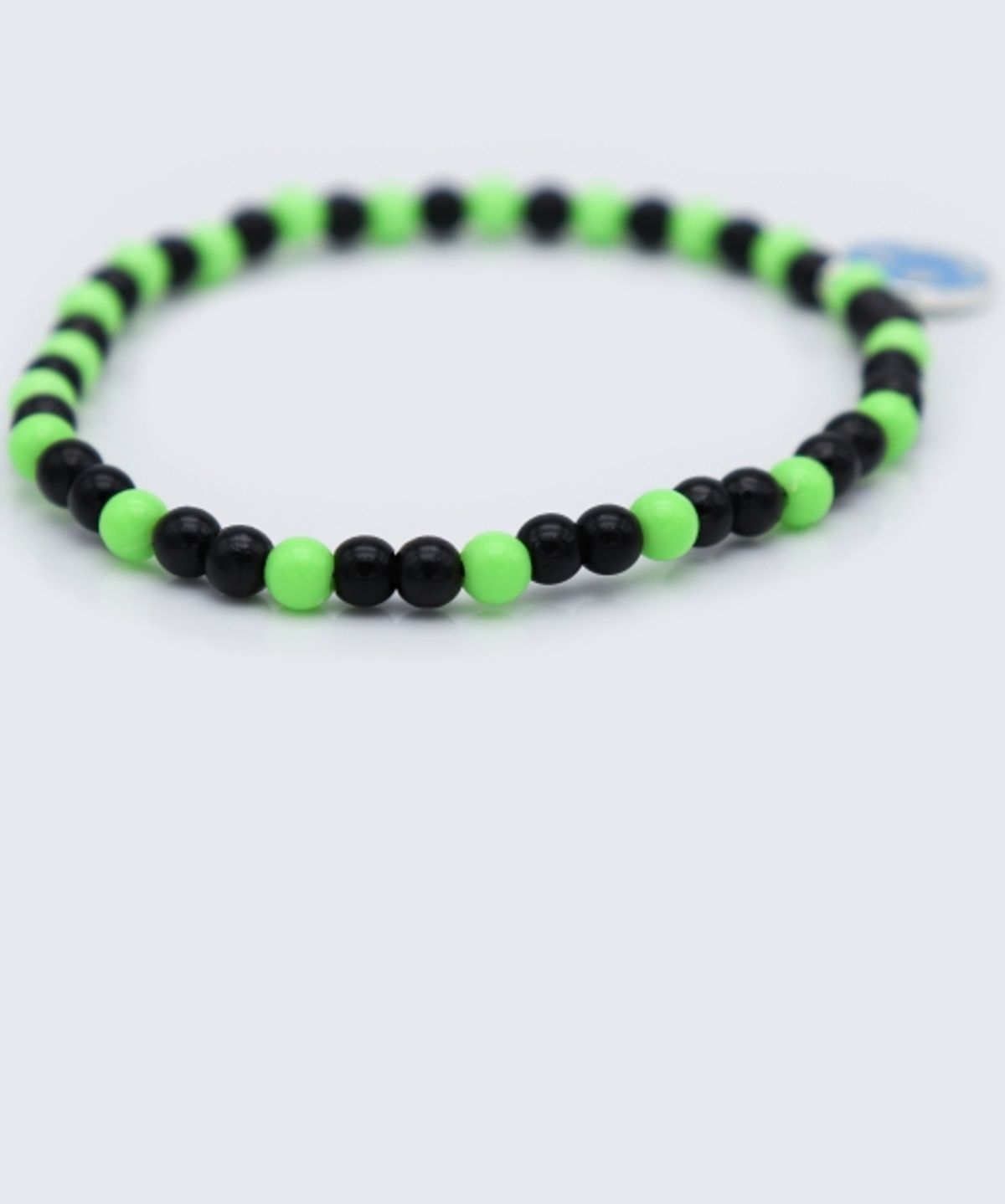 봉보(BONBEAU) Coloring Smile charm Acrylic ball Bracelet 컬러 에폭시 스마일 참 아크릴 볼 팔찌