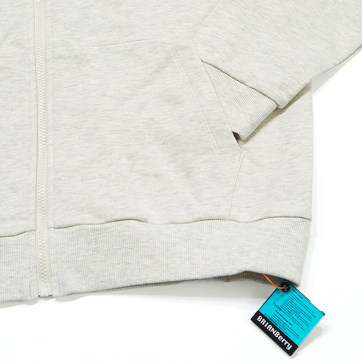 브라이언베리(BRIAN BERRY) MABEL HOODIE JACKET_IVORY