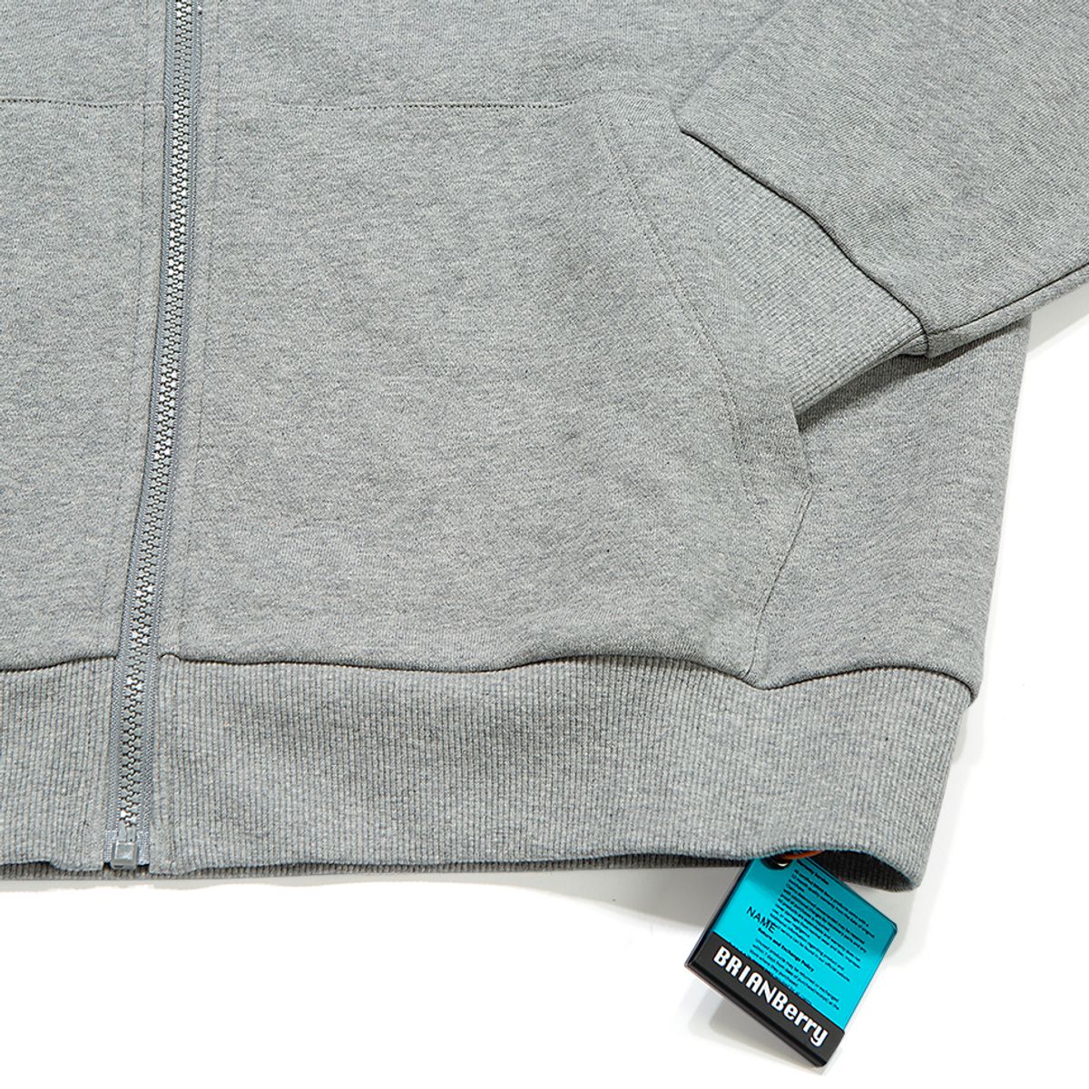 브라이언베리(BRIAN BERRY) MABEL HOODIE JACKET_HEATHER GREY