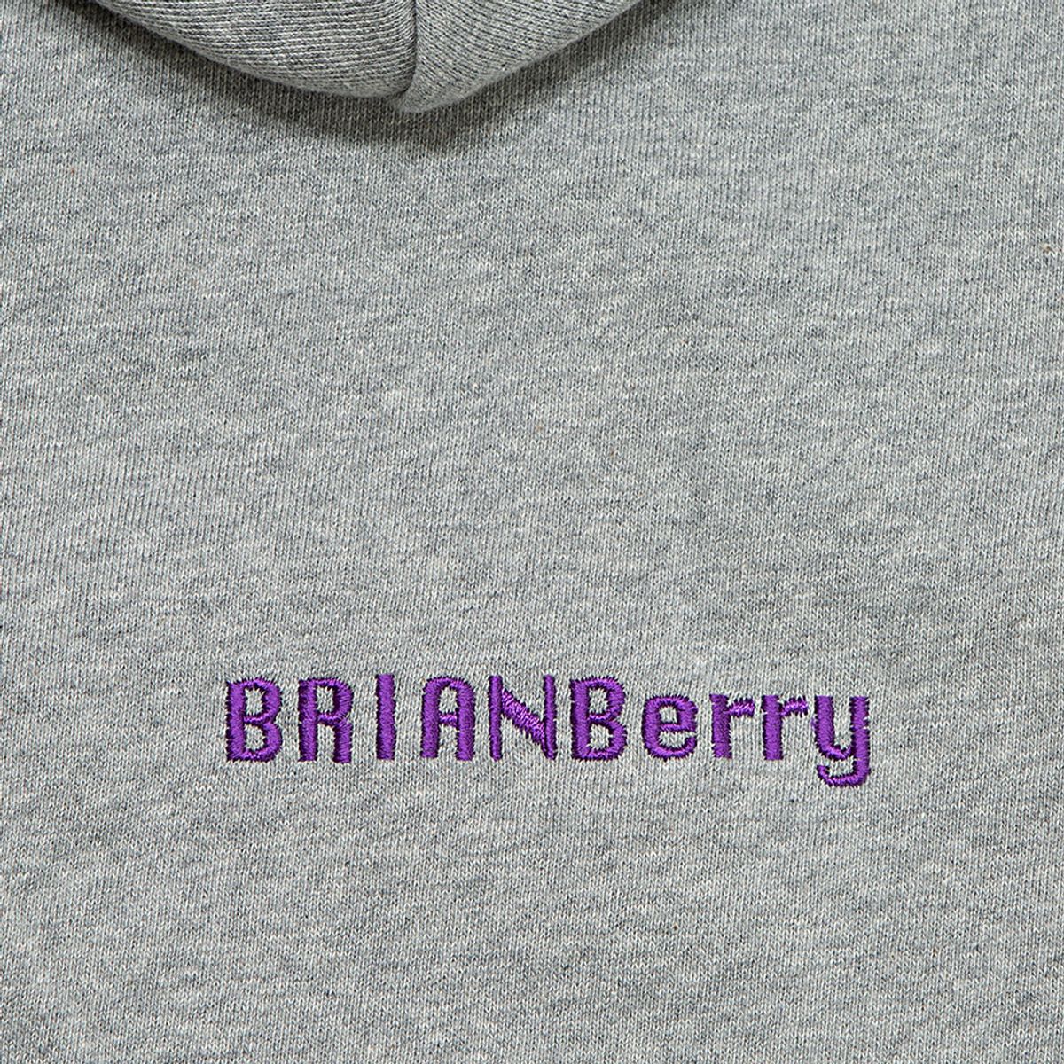 브라이언베리(BRIAN BERRY) MABEL HOODIE JACKET_HEATHER GREY
