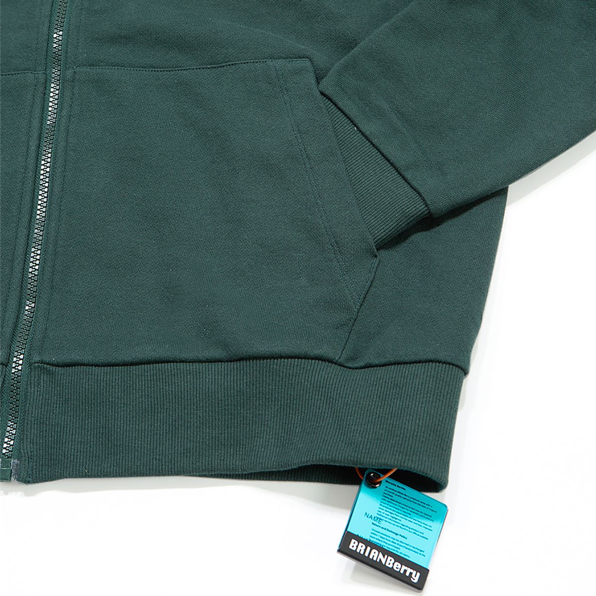 브라이언베리(BRIAN BERRY) MABEL HOODIE JACKET_DARK GREEN