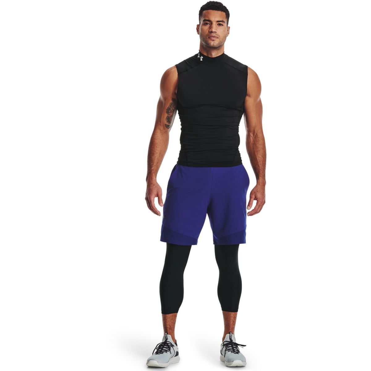 언더아머(UNDERARMOUR) 히트기어 3/4 레깅스 1361588-001