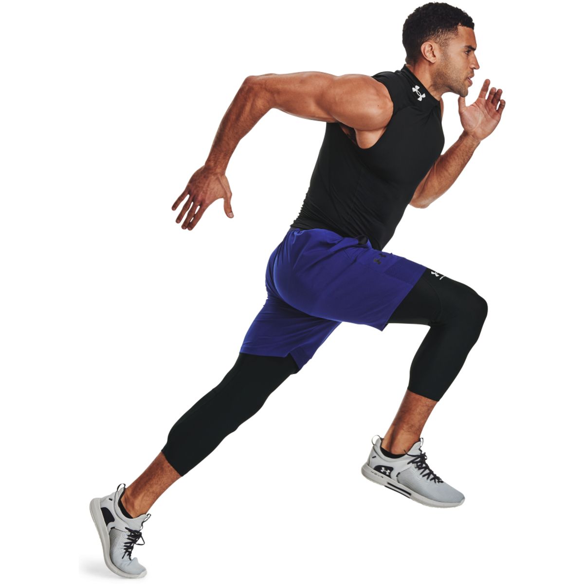 언더아머(UNDERARMOUR) 히트기어 3/4 레깅스 1361588-001
