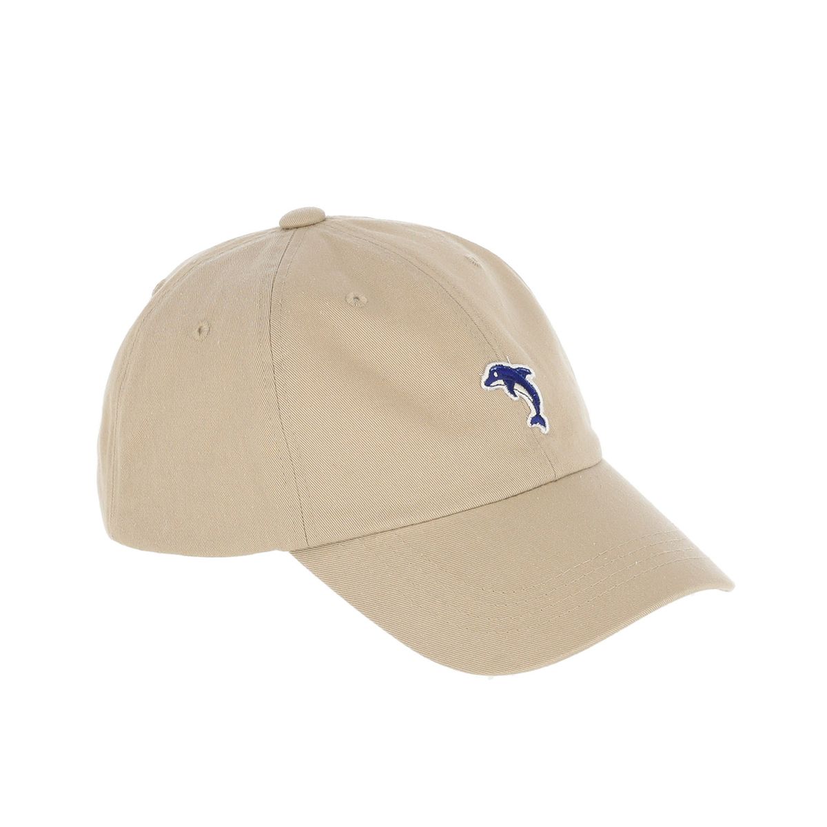 돌핀웨이브어패럴(DOLPHIN WAVE APPAREL) 돌핀 미니자수볼캡 베이지