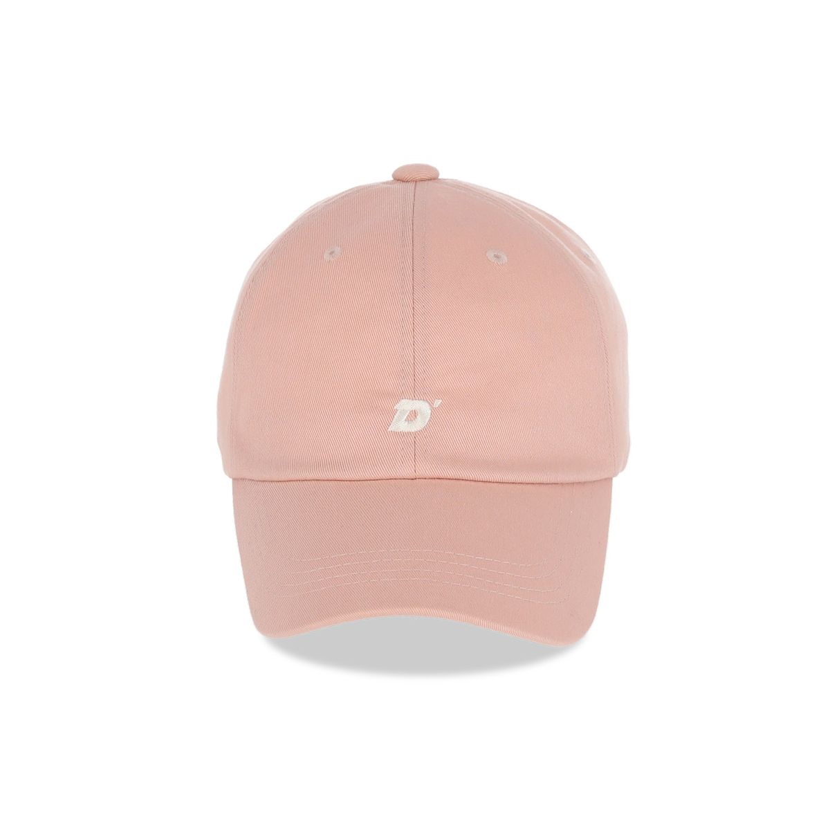 돌핀웨이브어패럴(DOLPHIN WAVE APPAREL) 돌핀 이니셜자수 볼캡 라이트핑크
