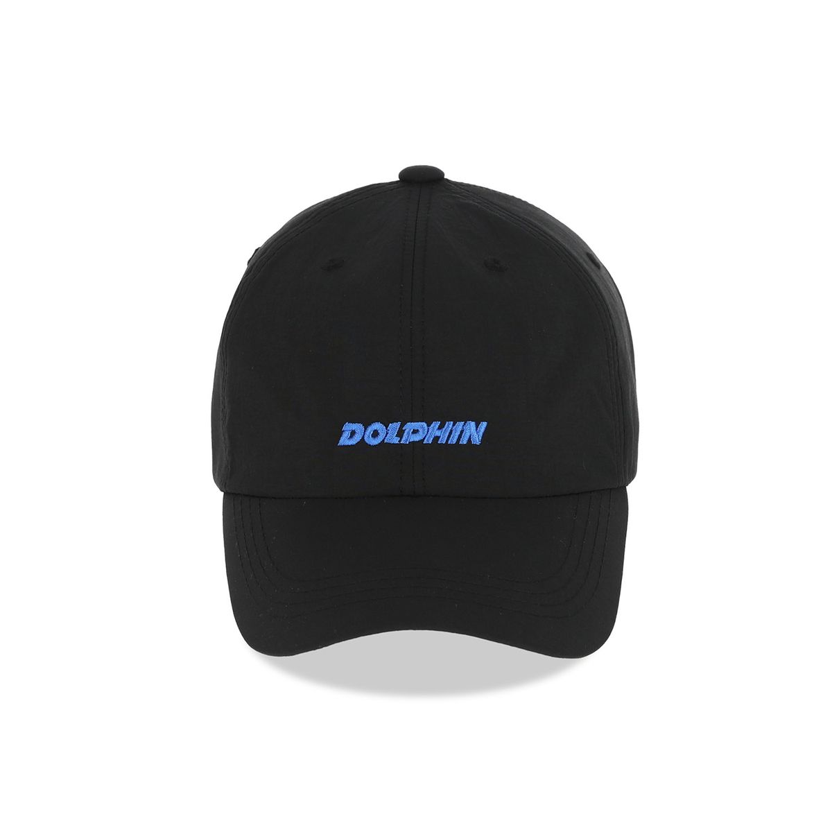 돌핀웨이브어패럴(DOLPHIN WAVE APPAREL) 돌핀 어센틱 자수 볼캡 블랙