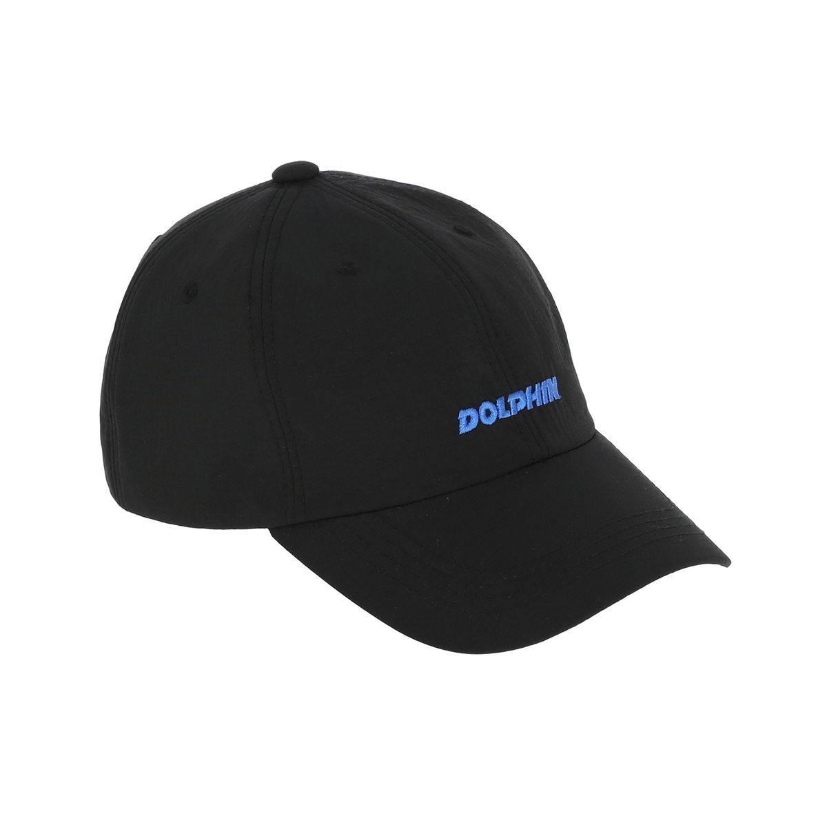 돌핀웨이브어패럴(DOLPHIN WAVE APPAREL) 돌핀 어센틱 자수 볼캡 블랙