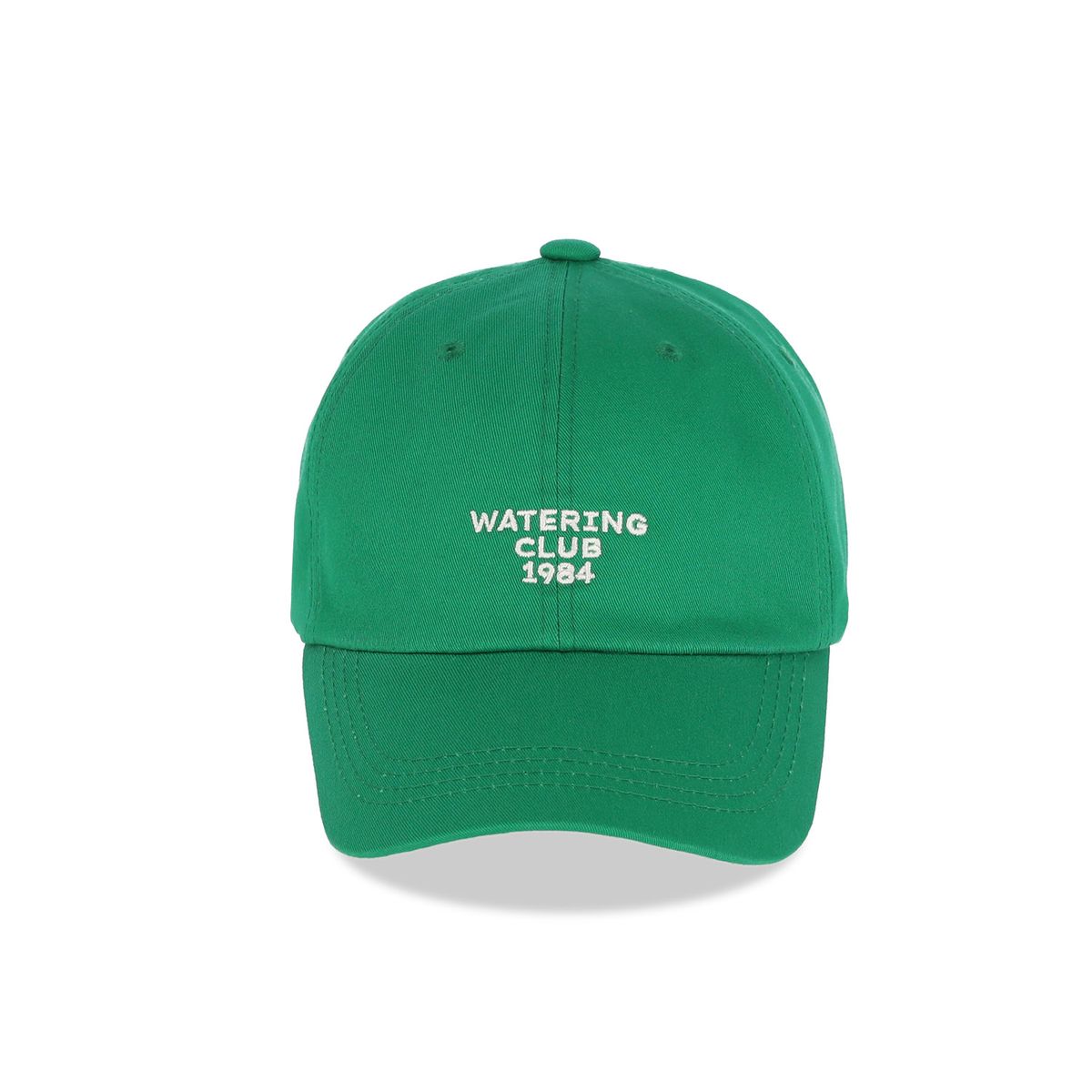 돌핀웨이브어패럴(DOLPHIN WAVE APPAREL) 돌핀 레터링 자수 볼캡 그린