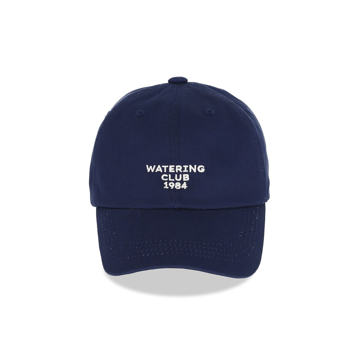 돌핀웨이브어패럴(DOLPHIN WAVE APPAREL) 돌핀 레터링 자수 볼캡 딥블루