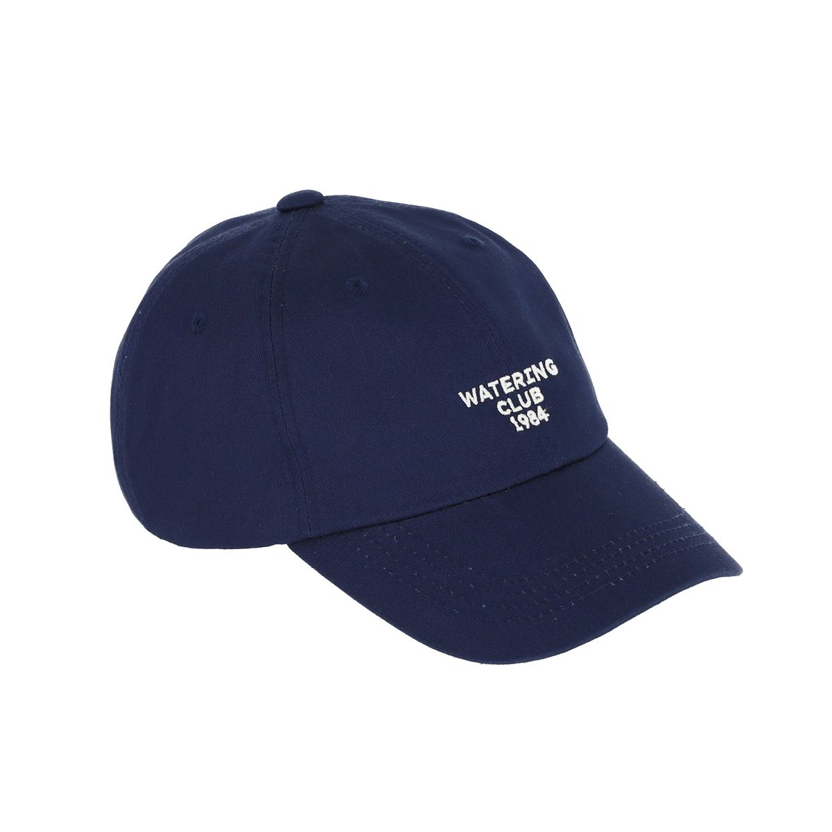 돌핀웨이브어패럴(DOLPHIN WAVE APPAREL) 돌핀 레터링 자수 볼캡 딥블루