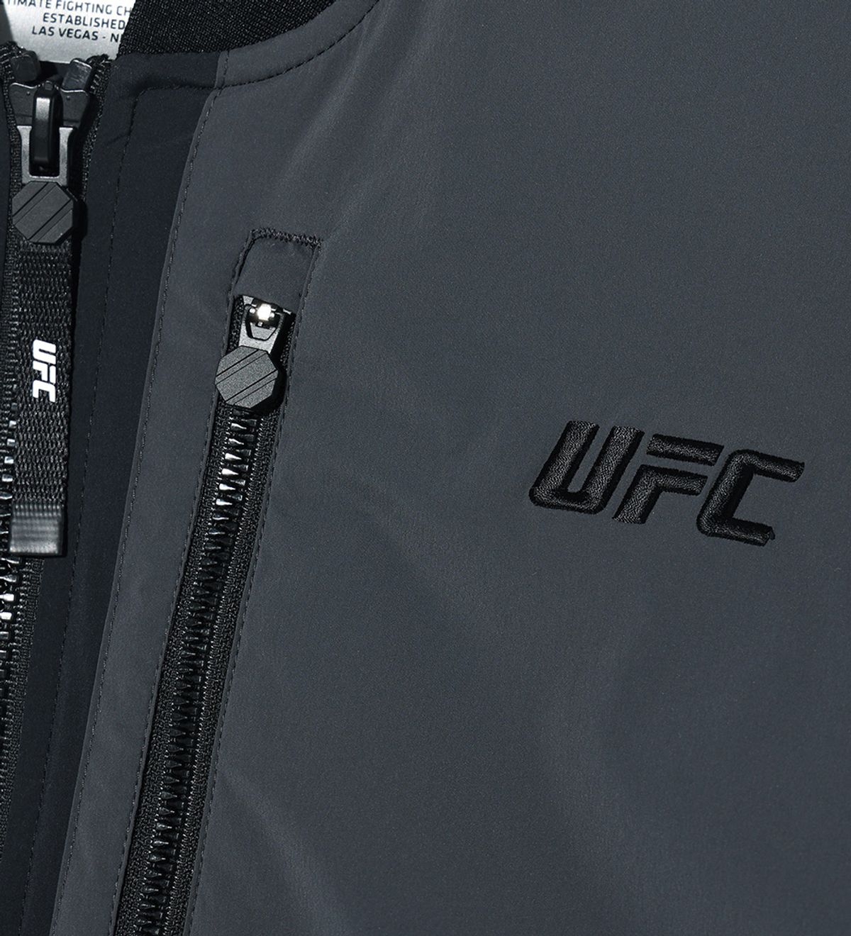 유에프씨 스포츠(UFC SPORT) UFC UT MA1 와펜 자켓 블랙 U1JKT1103BK
