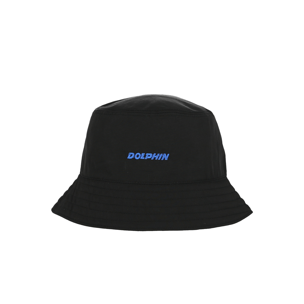돌핀웨이브어패럴(DOLPHIN WAVE APPAREL) 돌핀 어센틱 로고 자수 버킷햇 블랙